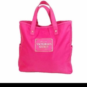 Victoria's secret vintage barbie core pink tote bag